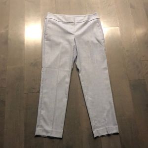 Light blue size 4 pencil pant by the Loft, cute for a summer business meeting!